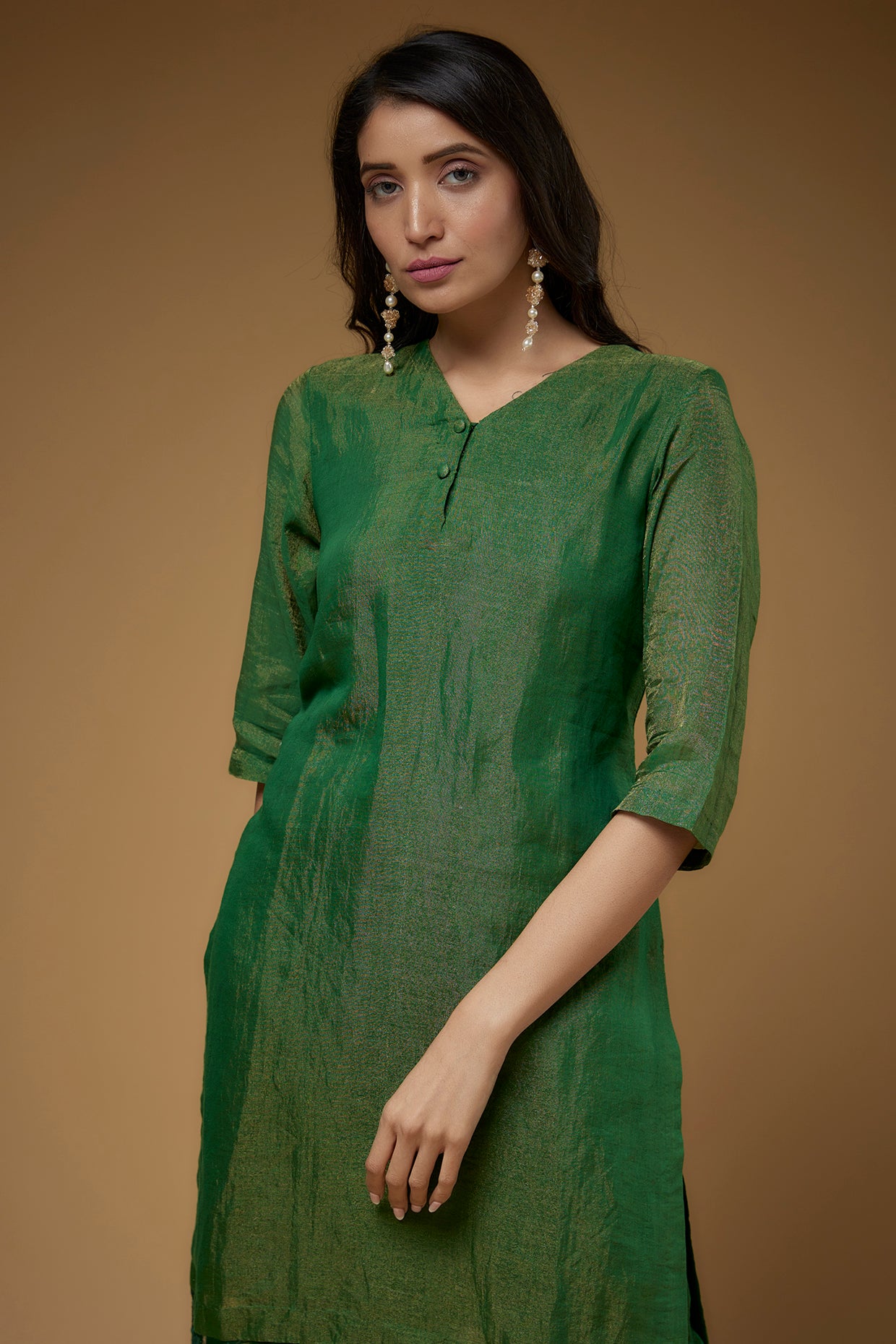 Zinnia Kurta Set Green