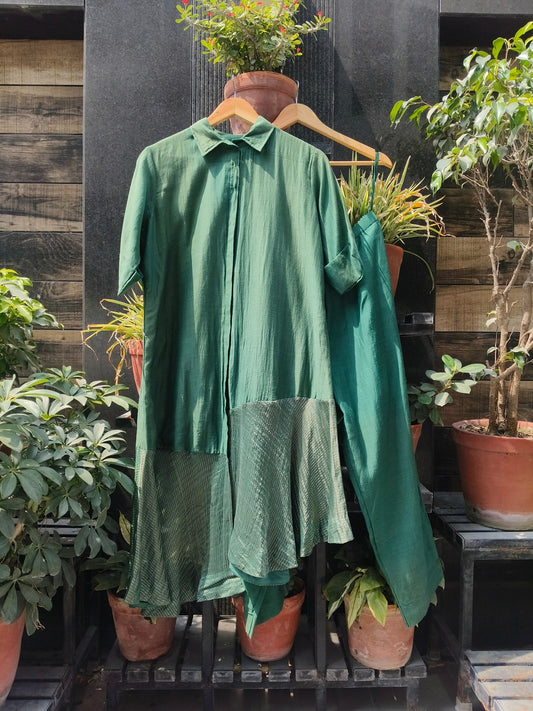 Luna Kurta set Green