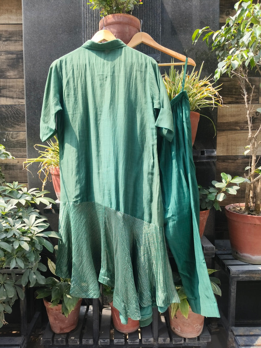 Luna Kurta set Green