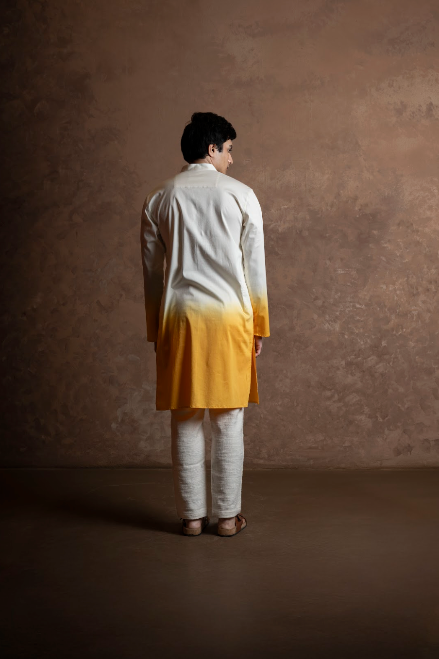 Bouquet kurta - Yellow