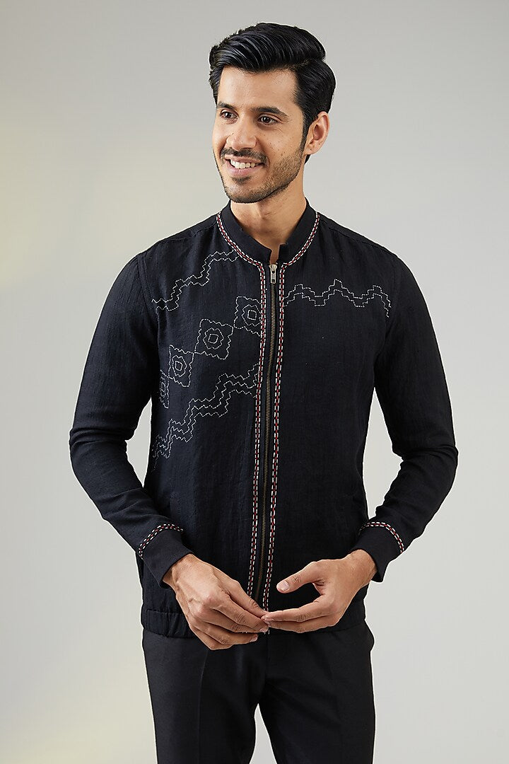 KANTHA BOMBER JACKET