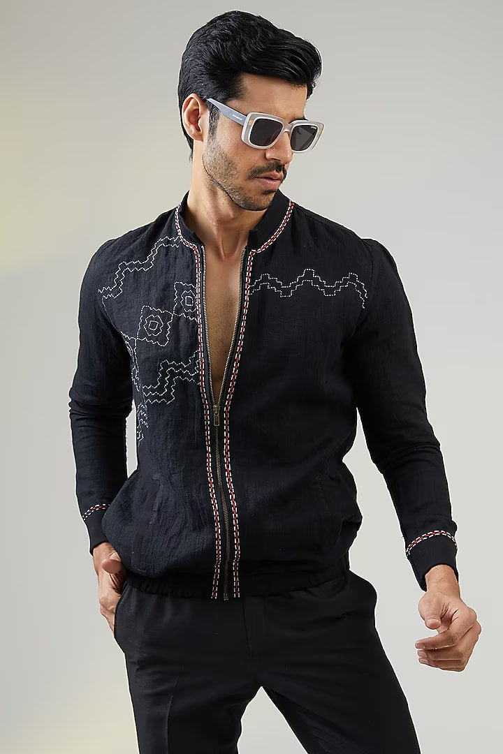 KANTHA BOMBER JACKET