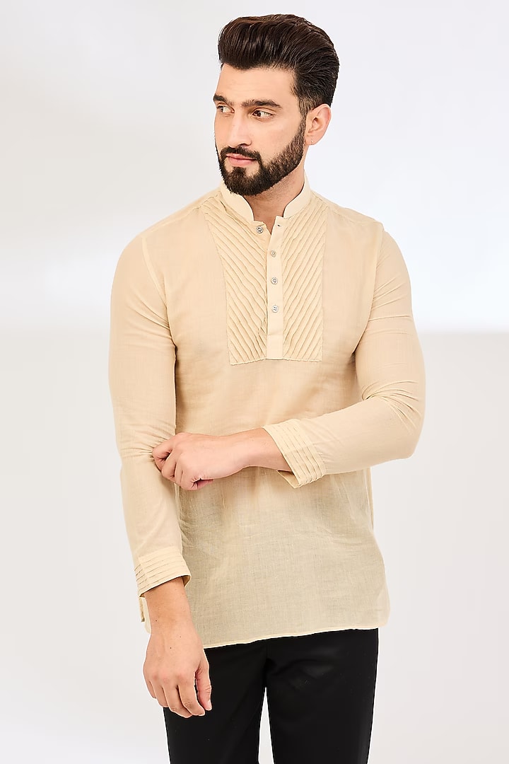 PLEATED KURTA